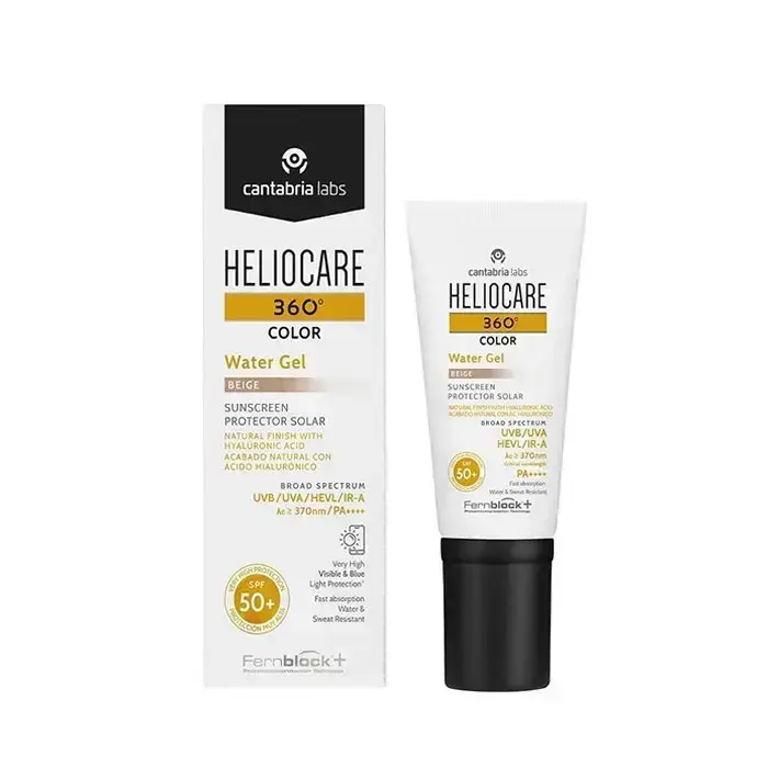 Heliocare Water 360º Bēšas krāsas gels SPF50+ 50ml