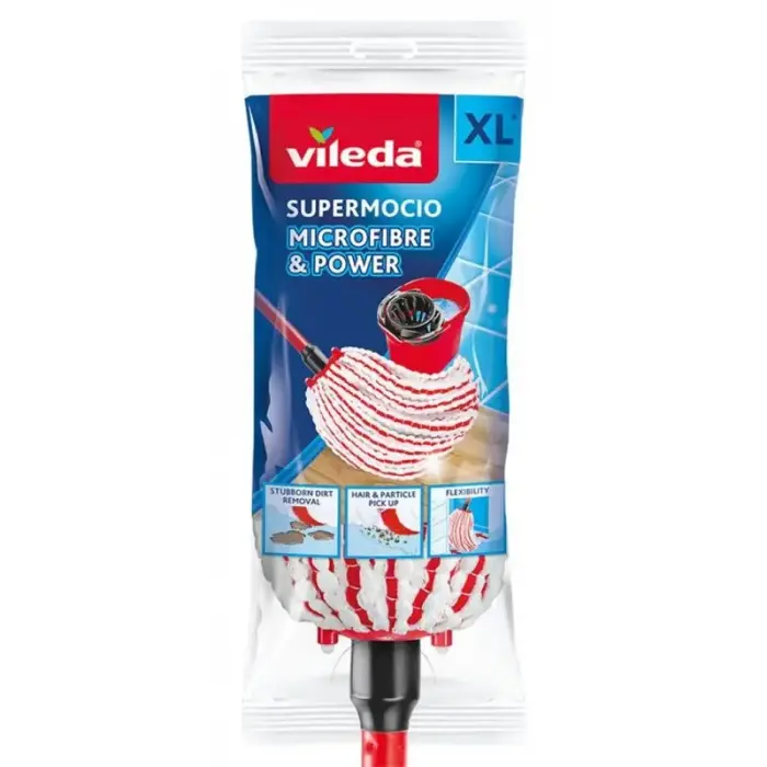 Vileda mikrošķiedras un Power mops