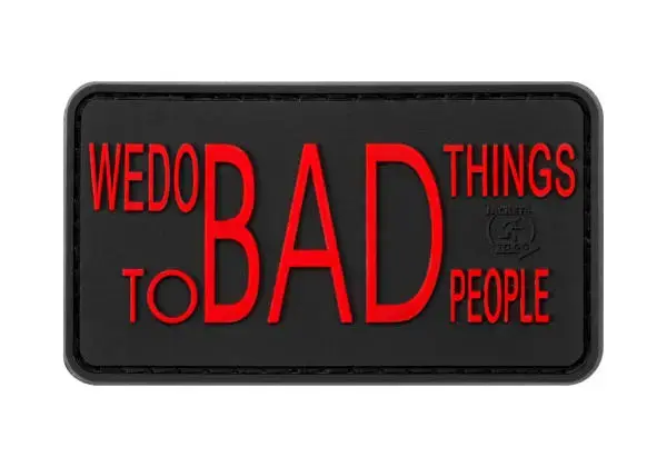 Guminis lopas We do bad Things