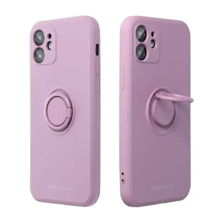 ROAR AMBER CASE tagakaas rõngaga iPhone 17 jaoks, Violetne