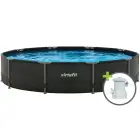 VIRTUFIT ROUND POOL 305 CM WITH FILTER PUMP — Foto 1