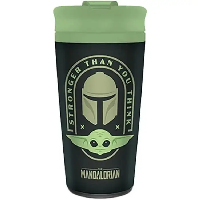 Star Wars The Mandalorian travel mug