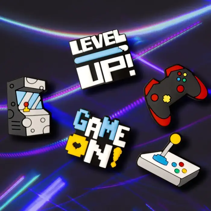 3D Sticker GameOn 5pcs set Фото num