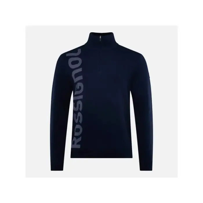 ROSSIGNOL SIGNATURE HZ SWEATER vīriešu merino vilnas džemperis, tumši zils, XL