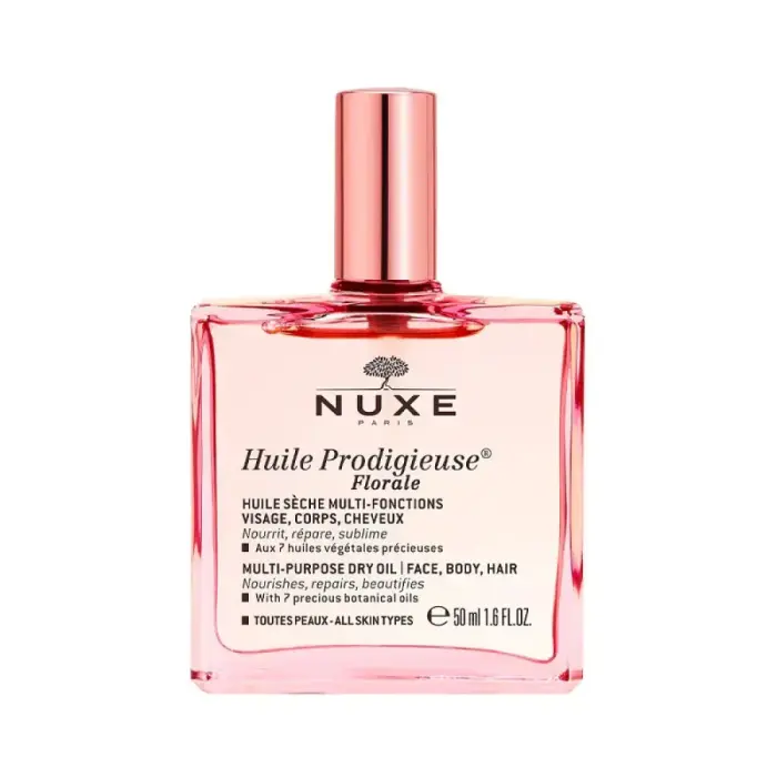 Nuxe, Huile Prodigieuse universālā ziedu sausā eļļa sejai, ķermenim un matiem, 50 ml *Tests