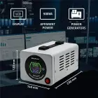 Qoltec Automatic Voltage Stabilizer AVR 500VA — Photo 4