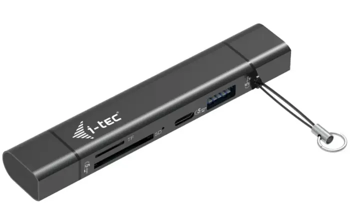 i-tec USB-C/USB-A Dongle SD, TF and 2x USB (1x USB-A, 1x USB-C)