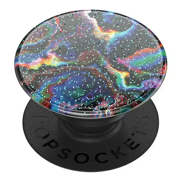 Popsockets 2 Glitter Rainbow Void telefoni hoidik ja alus — Premium