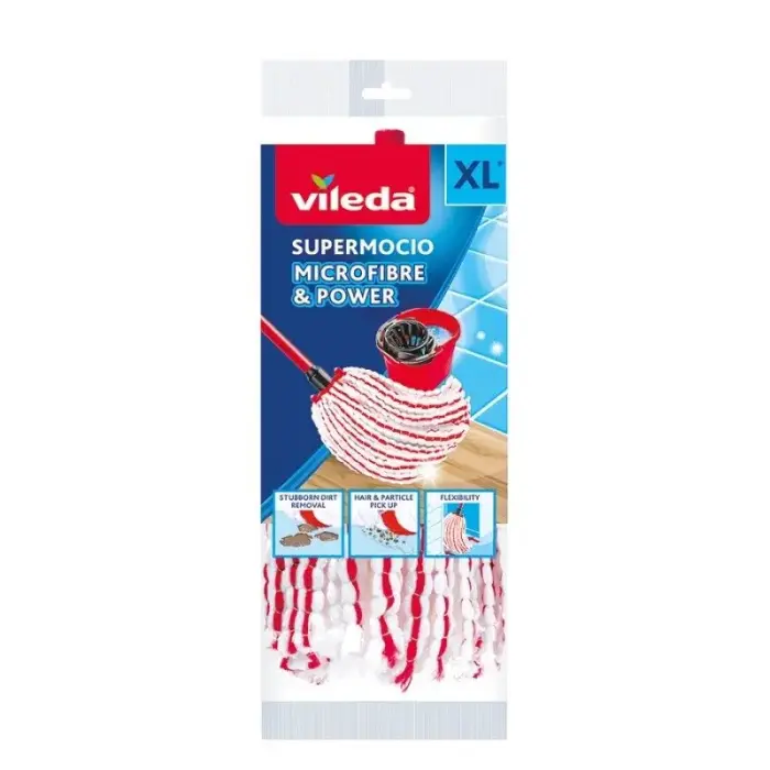 Сменная насадка для швабры Vileda Microfibre & Power