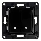 Shelly 2-nupuline seinalüliti (must) Photo