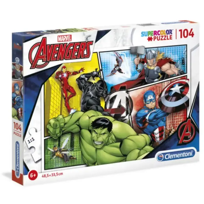 Clementoni The Avengers Construction Set 104 pcs