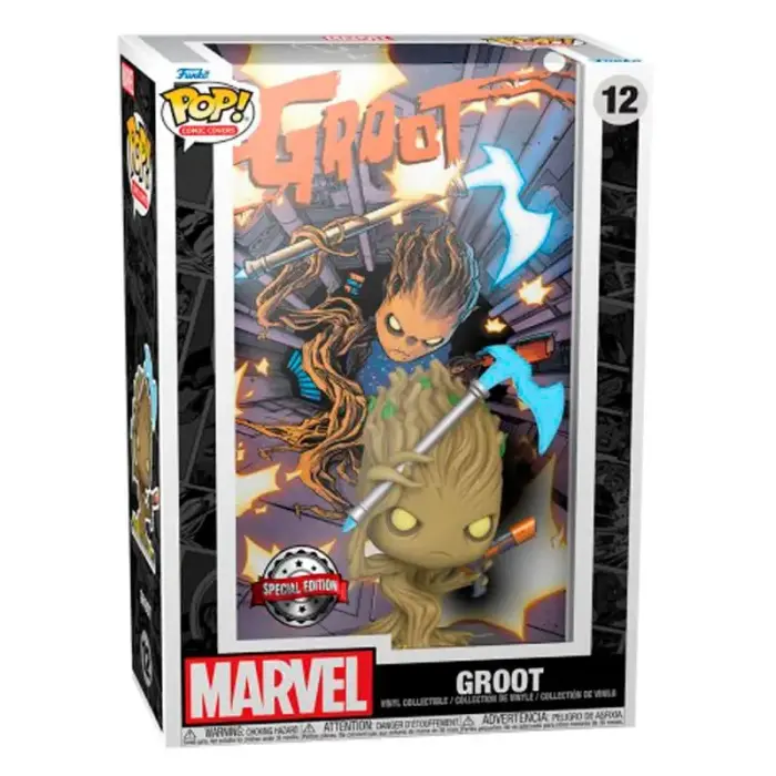 Funko POP kujuke Comic Cover Marvel Groot Eksklusiivne