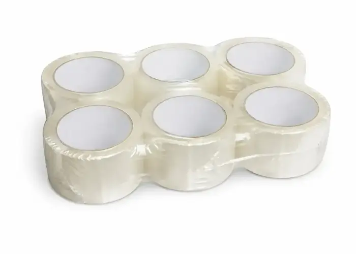 Lipni juosta 45 mm x 54 m, akrila, skaidri, 6 vnt. [pack]