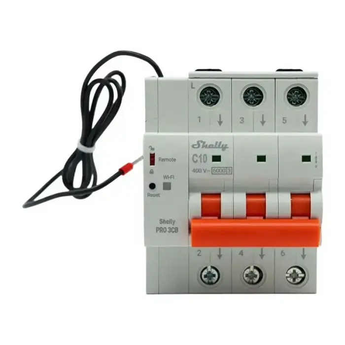 Miniature Circuit Breaker SHELLY Pro 3CB C10