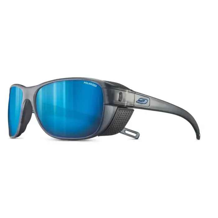 Julbo CAMINO Spectron Polarized 3CF Black Blue Polarized Mountain Sunglasses (J5019414) - Size: L