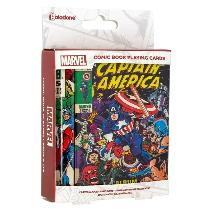 Marvel kaardipakk metallkarbis