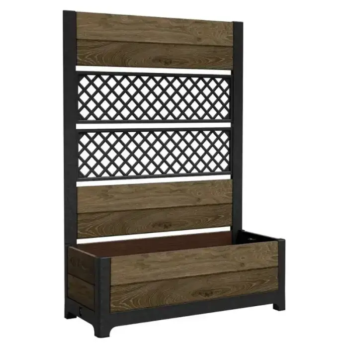 Deco Tulip 110L 2-Rhombus Walnut Mesh Flower Pot