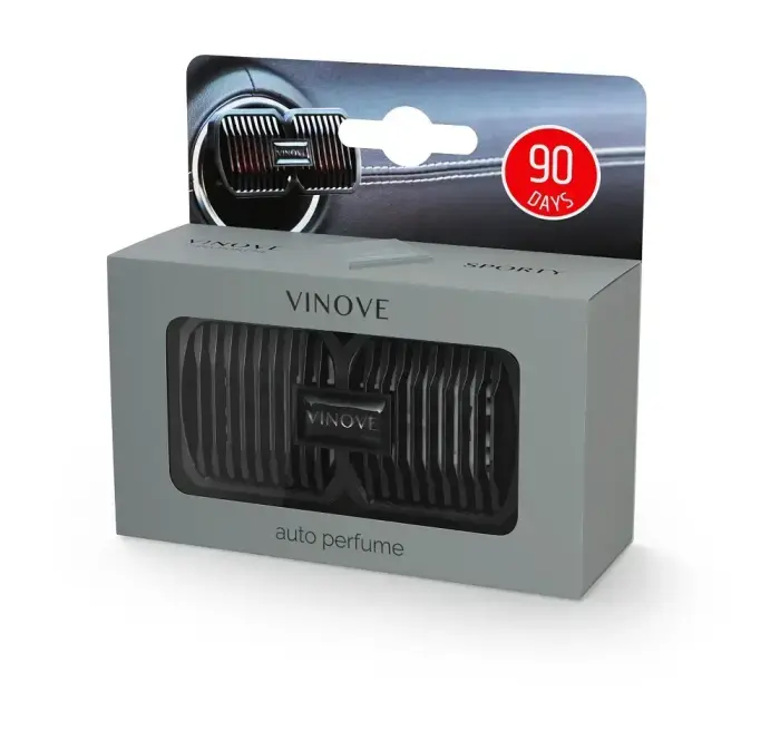 Auto gaisa atsvaidzinātājs VINOVE EVOLUTION LINE SILVERSTONE
