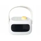 Led night light, digital clock, alarm clock, timer, battery-powered, adjustable — Photo 5