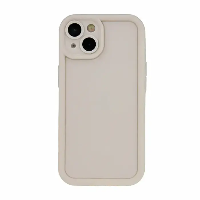 Rim TPU case for Honor 200 beige Foto 4