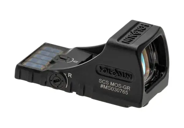 SCS Solar Green Circle Dot Sight MOS sarkanā punkta tēmeklis
