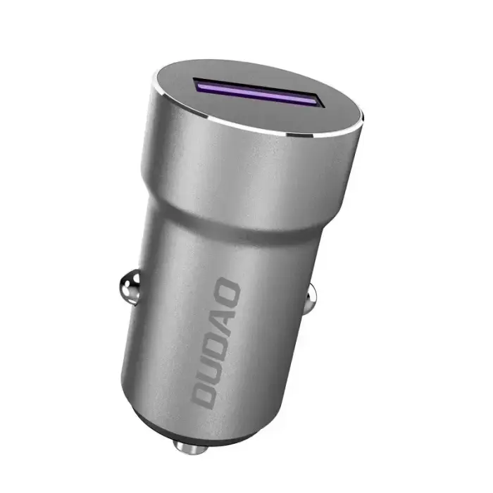 Универсальное автомобильное зарядное устройство Dudao | 22.5W | QC | USB-A | Черный