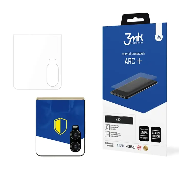 Tecno Phantom V Flip2 Screen Protector - 3mk ARC+