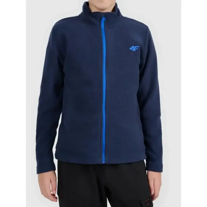 Boys' Hoodless Fleece 4F 4FJWMM00TFLEM493-31S - Size: 134