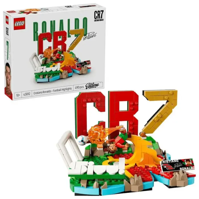 LEGO Editions 43012 - Cristiano Ronaldo - Football Moments