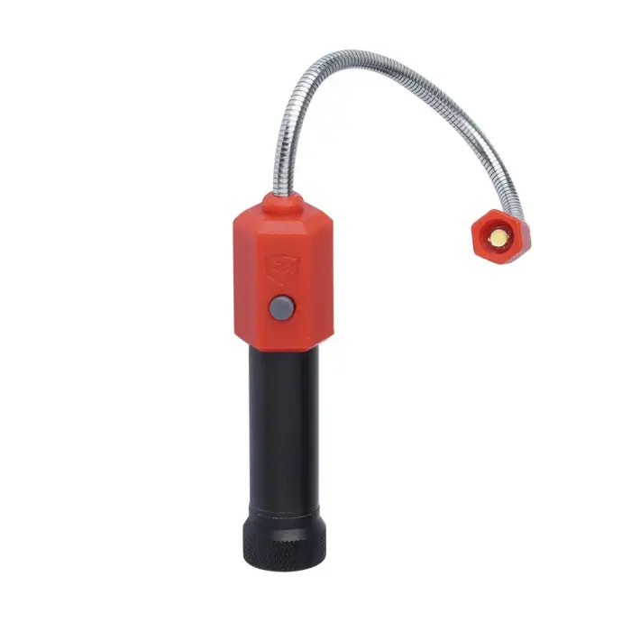 Real Avid Bore Light magnētiskais stobra tīrīšanas lukturītis – 100 lūmeni – melns/sarkans
