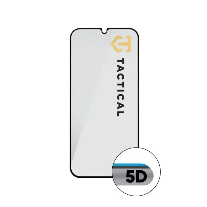 Tactical Glass Shield 5D for Xiaomi Redmi 15C 4G/5G Black