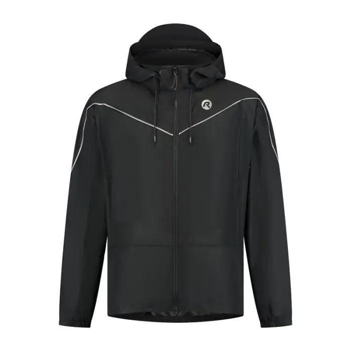 Rogelli ESSENTIAL rain jacket black M