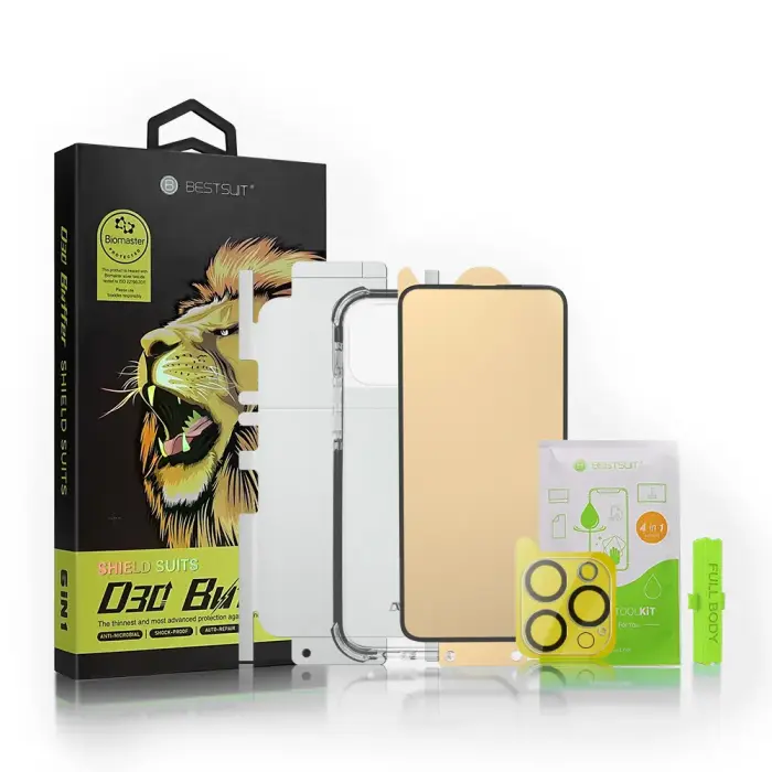 6-in-1 Aizsardzības komplekts iPhone 13 mini: