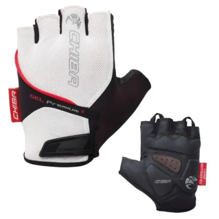 CHIBA Gel Premium Gloves XXL, White