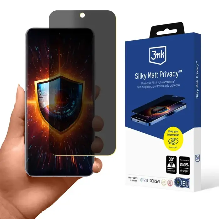 3mk Silky Matt Privacy aizsargstikls Oppo Reno 13 Pro