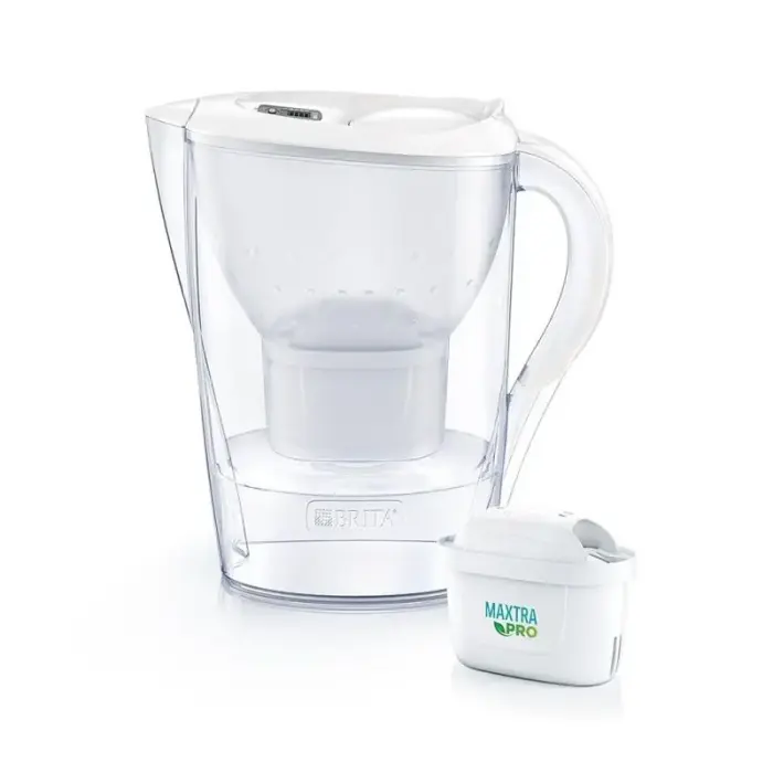 Brita Marella + 1 Maxtra Pro PP veefiltrikann (valge, 2.4l)