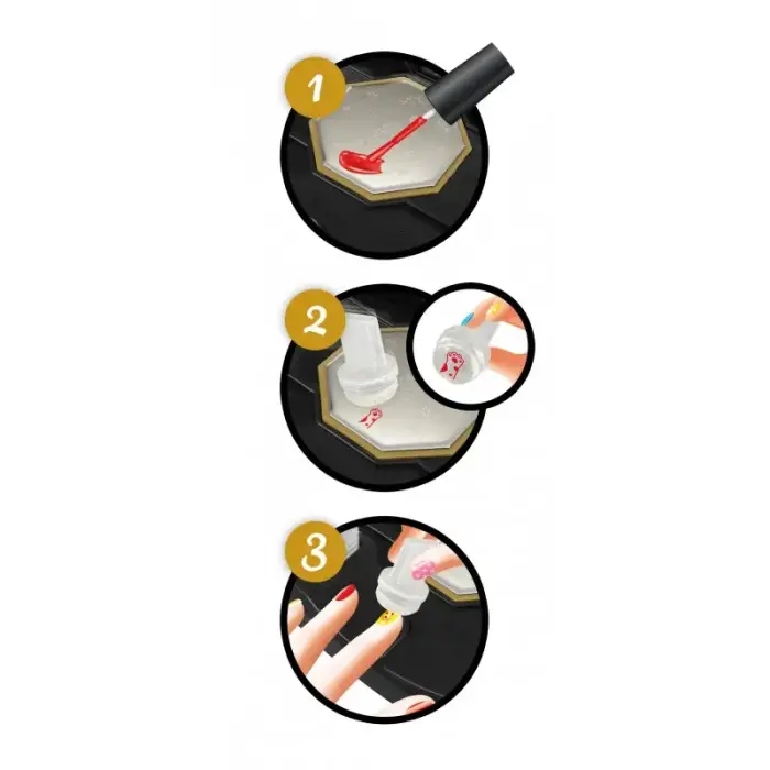 Professionaalne stuudio küünte tembeldamine Buki Photo