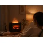 Air humidifier, led fireplace, aromatherapy diffuser, usb, flame effect — Photo 11