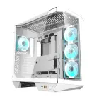 Darkflash Computer Case DY470 4 fans (white) — Photo 1
