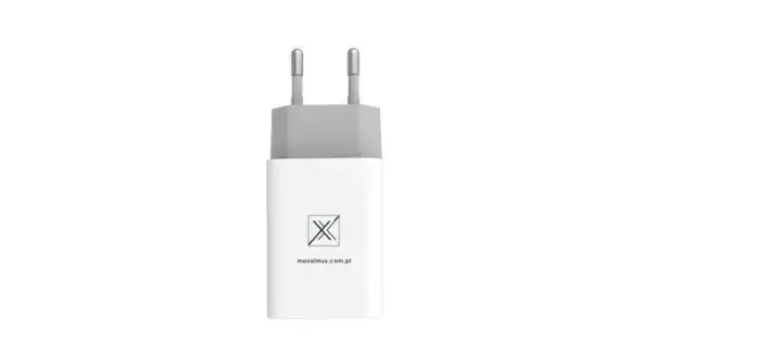 Maxximus Urban 2.1A Wall Charger, 2xUSB, with USB-C Cable 1m