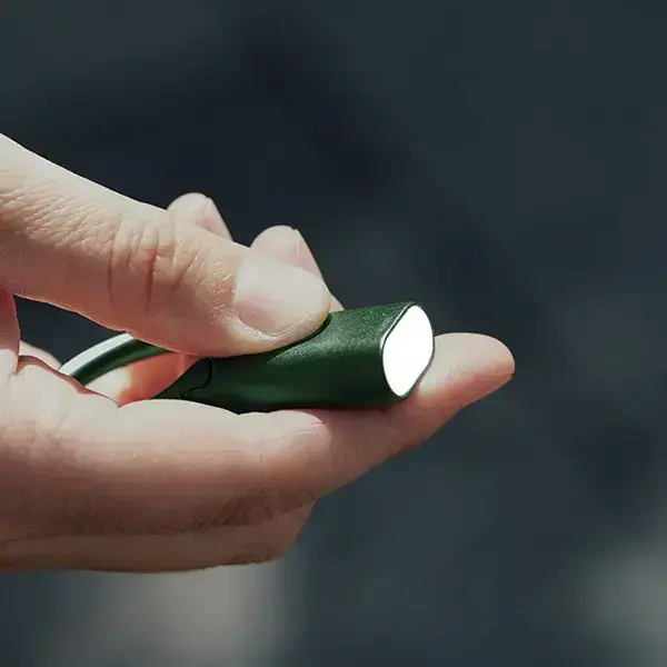 Lexon Nomaday Keychain with Flashlight dark green LL136DG1 Фото num