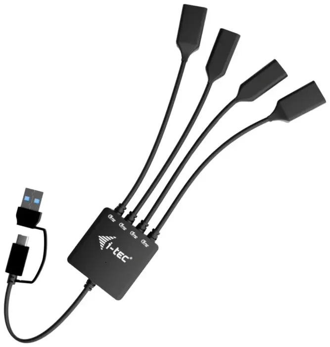 i-tec USB-C/USB-A kabel HUB 4 port (2x USB-C, 2x USB-A)