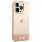 Guess Translucent Hardcase for iPhone 14 Pro Max - Pink — Photo 4