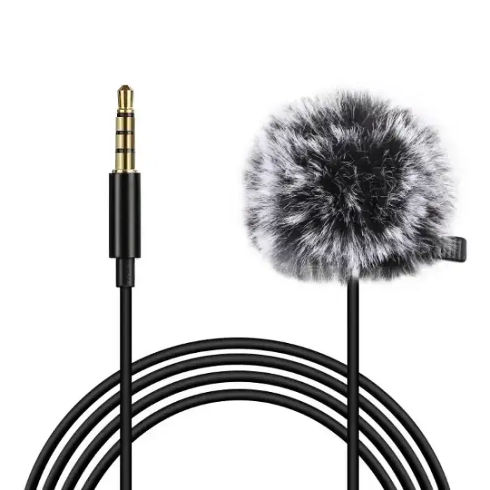 Puluz PU424 mikrofon 1.5m 3.5mm pistiku kaabliga