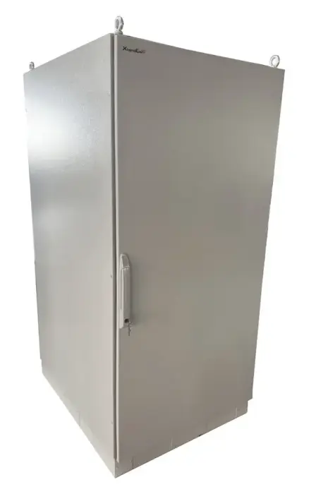 XtendLan välitingimustes rozvaděč pro 19", 32U, š. 800, hl.1000mm, IP54, ventilace s termostatem, hall, podstavec