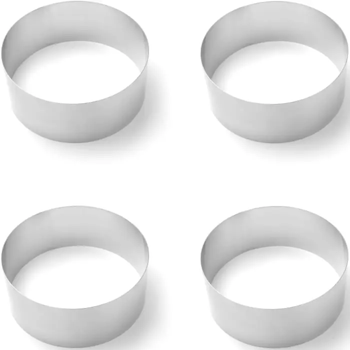 Round Cake Ring Set, 4 pcs - HENDI 512449