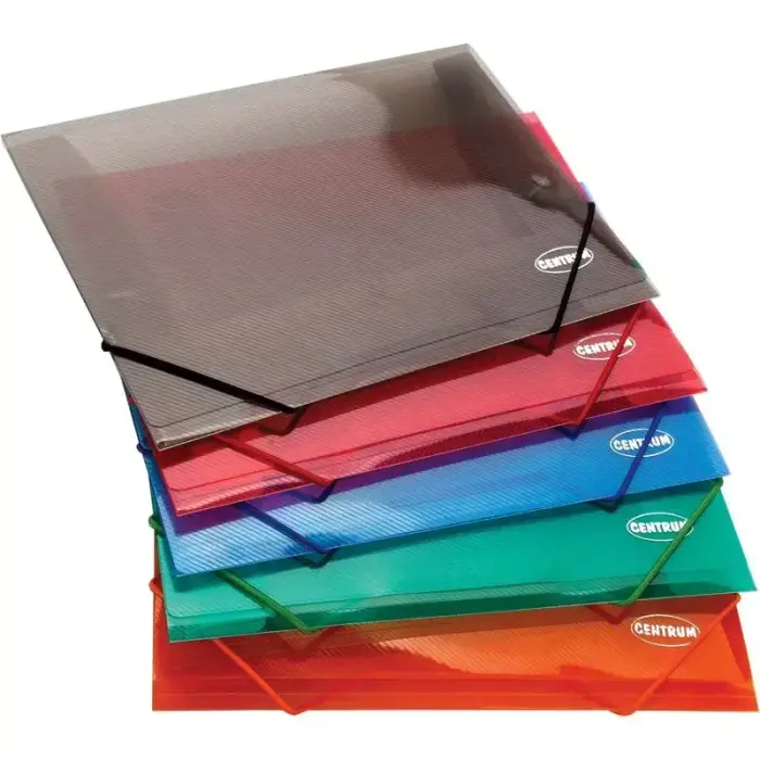 Elastic folder CENTRUM A5, assorted colours
