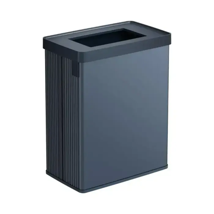 Taisnstūra atkritumu tvertne Verto Recycle 54L, pērļu zila