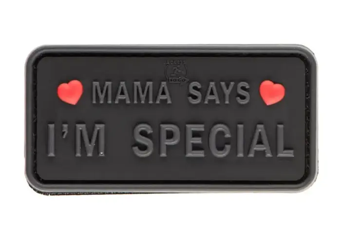 Mama Says I'm Special Patch – Black