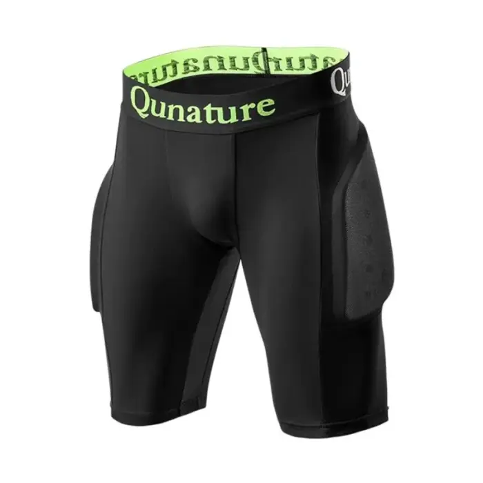 Qunature sportiniai šortai / apsaugos juodi L